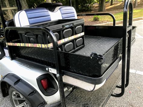 golf cart and electric vehicle side tool boxes|golf cart rear cargo box.